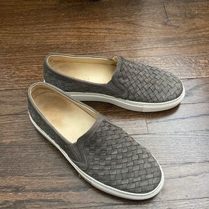 M. Gemi  vguc Gray Nubuck Slip On Sneaker 7 37.5